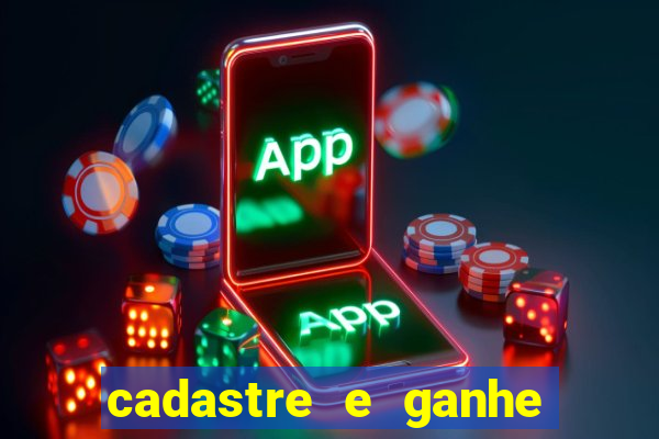 cadastre e ganhe 20 reais